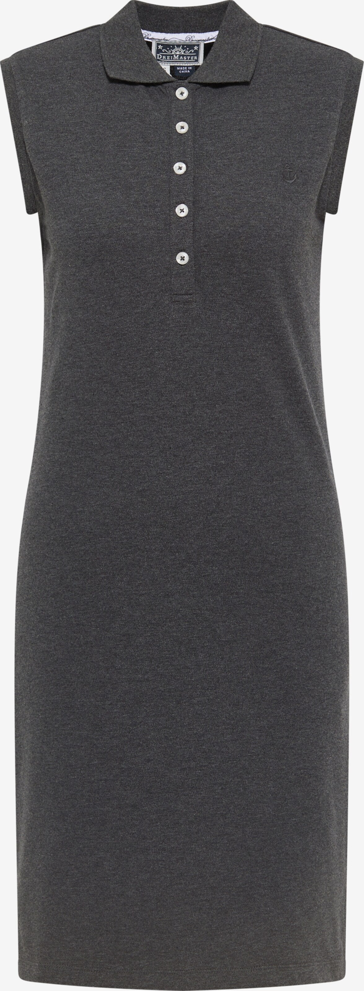  Zomerjurken Zomerjurk Dames Donkergrijs