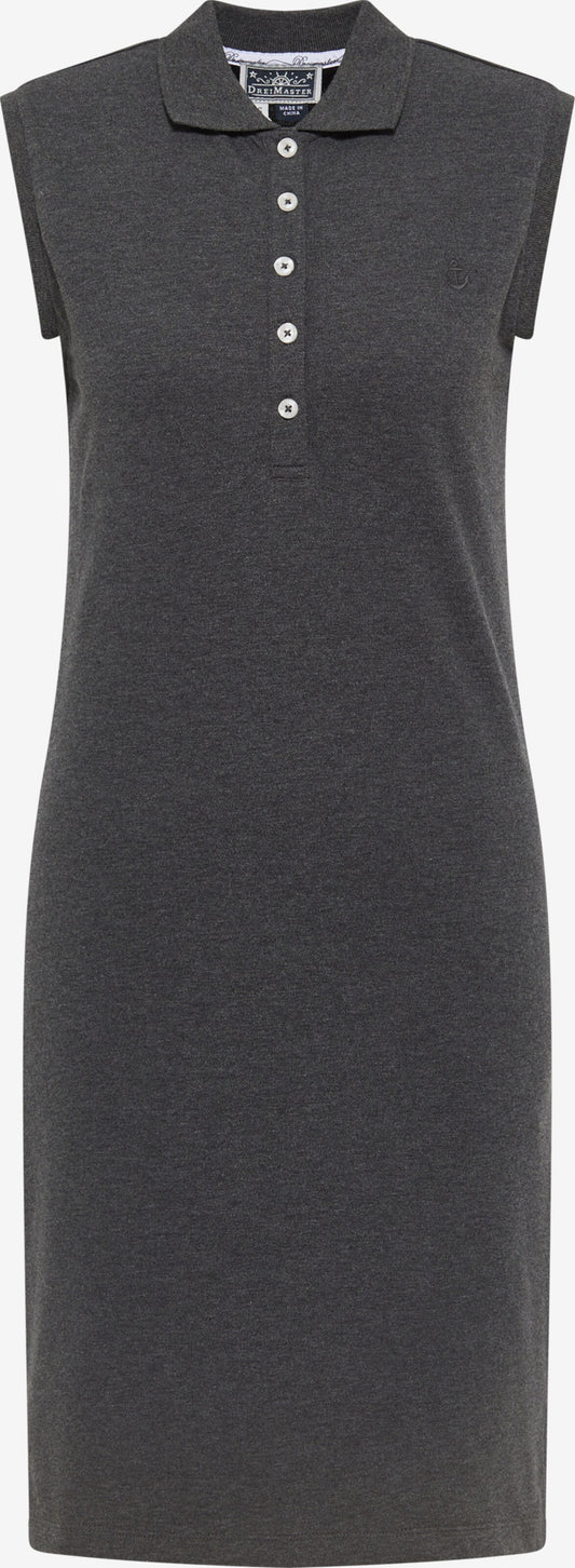  Zomerjurken Zomerjurk Dames Donkergrijs
