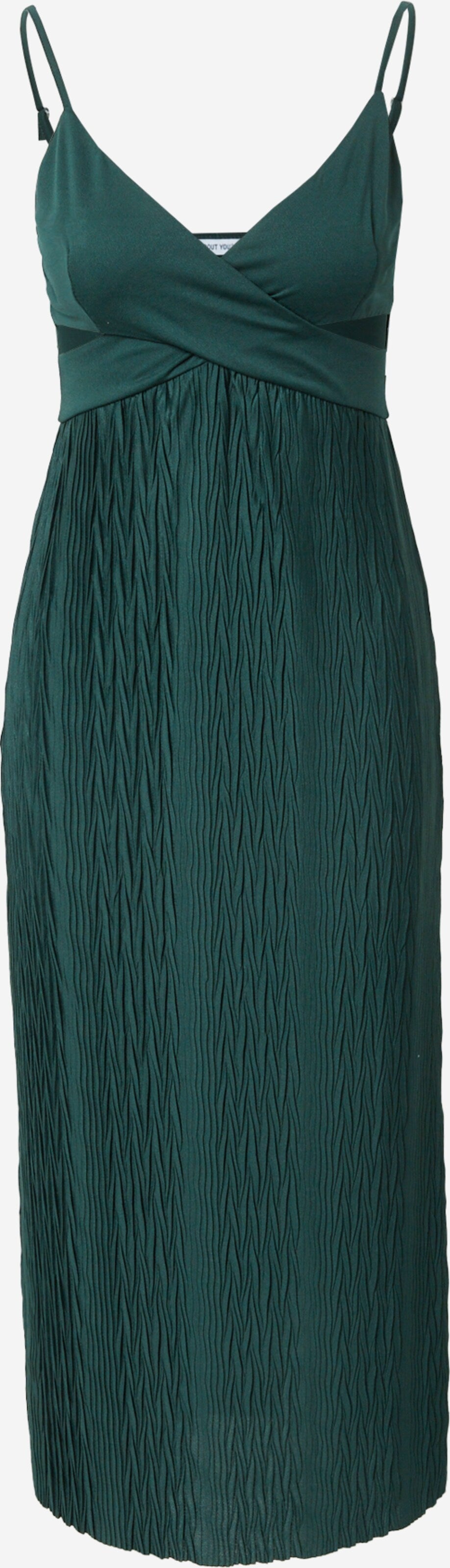 About You Midi Jurken Jurk Sunny Dames Donkergroen