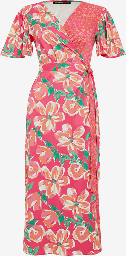Threadbare Zomerjurken Zomerjurk Koko Dames Lichtroze