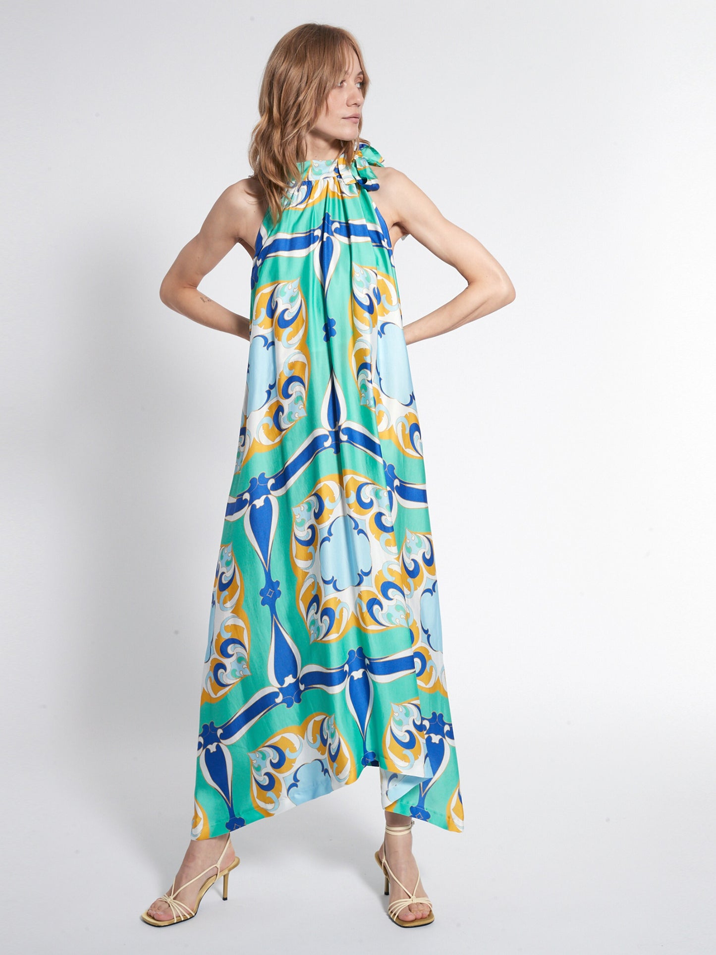 Ana Alcazar Maxi Jurken Jurk Fefine Dames Gemengde Kleuren