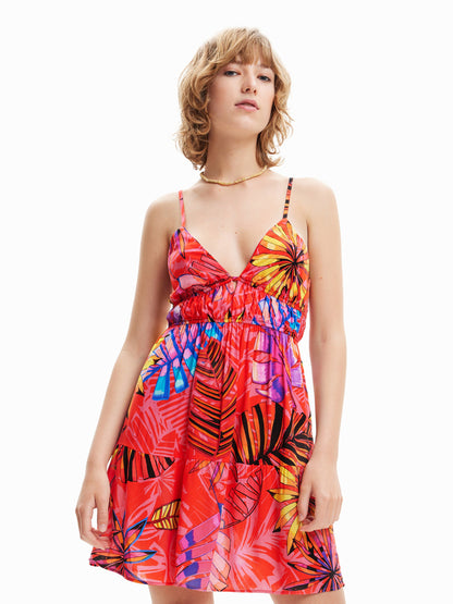 Desigual Strandjurkjes Strandjurk Hossegor Dames Koraal