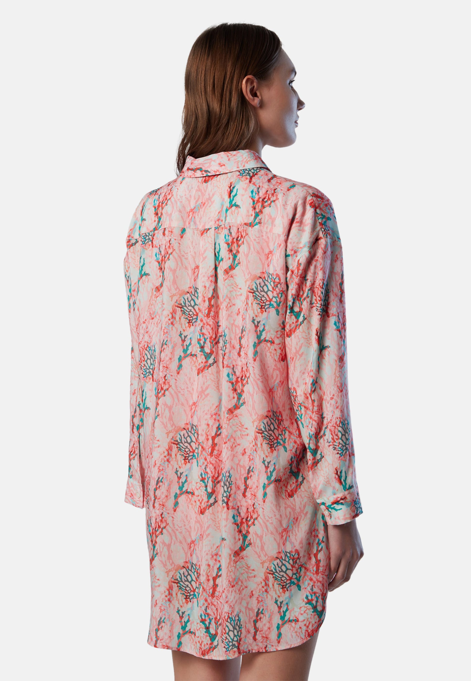 North Sails Blousejurken Blousejurk Dames Roze