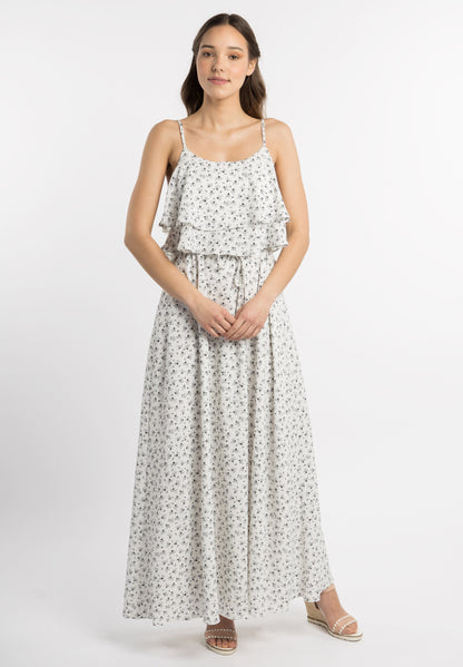 MyMO Zomerjurken Zomerjurk Dames Wolwit