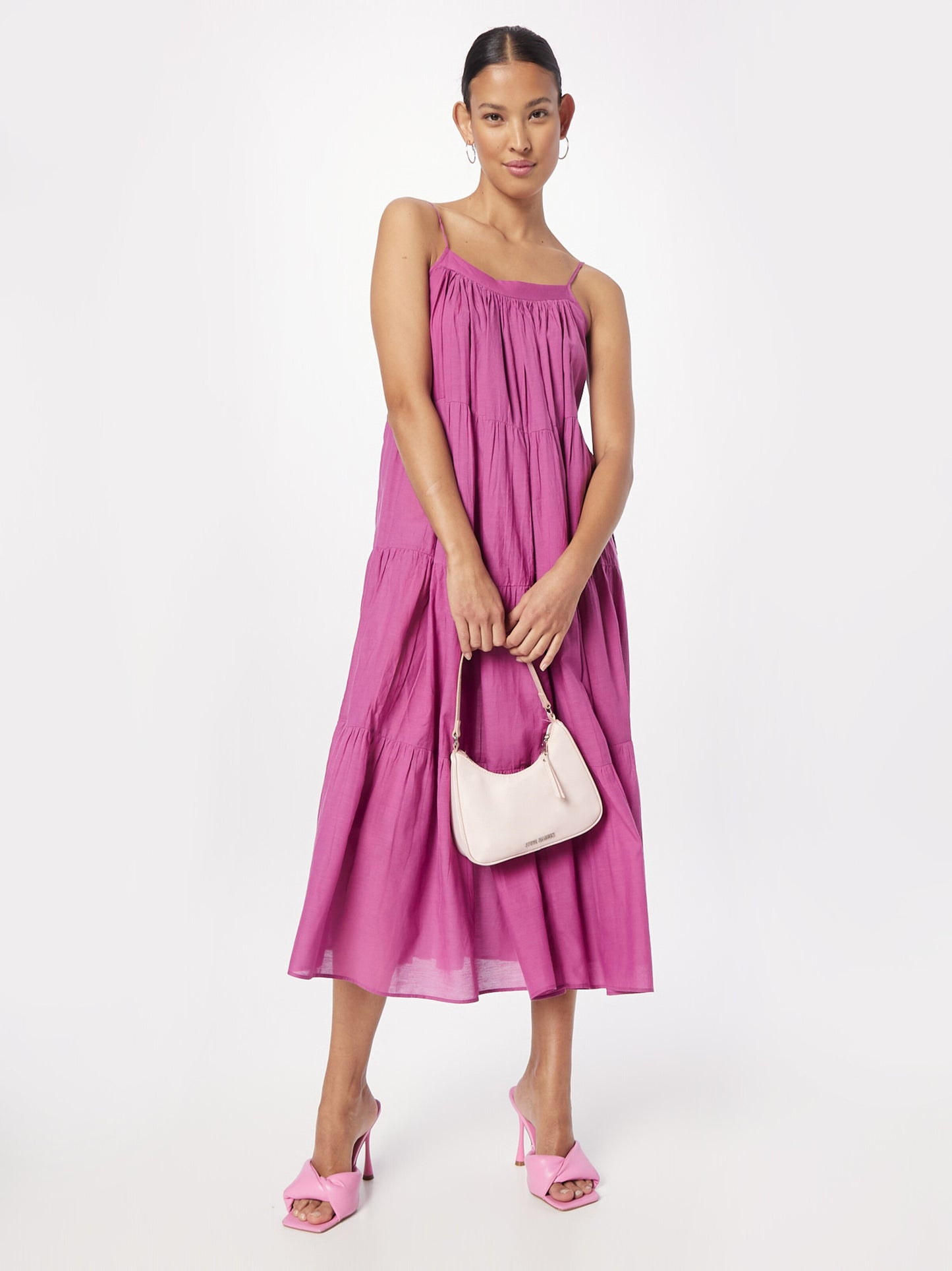 Vanessa Bruno Midi Jurken Jurk THEOPHILIA Dames Lila