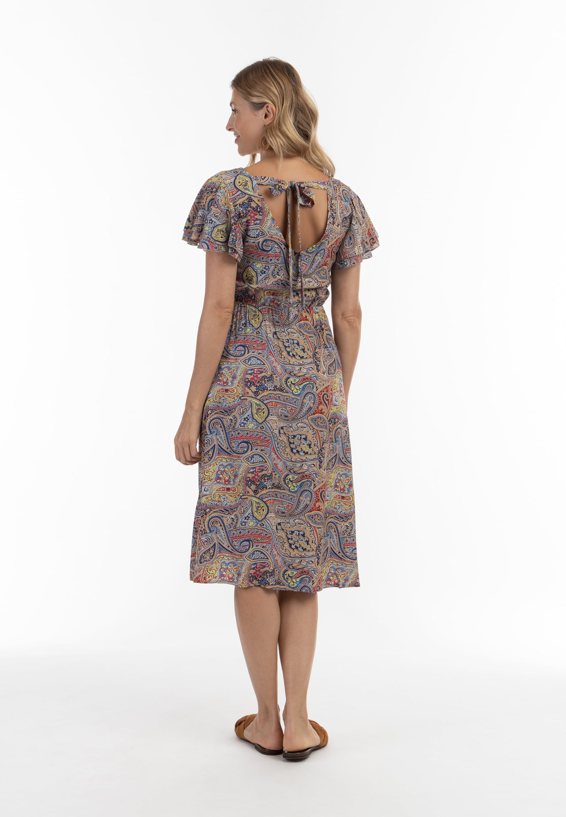  Zomerjurken Zomerjurk Dames Marine / Lichtblauw