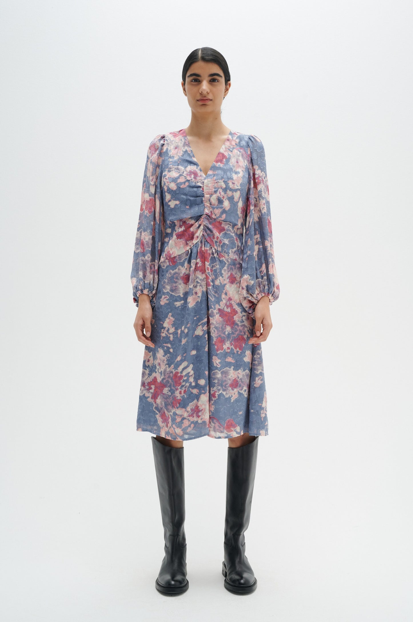 InWear Midi Jurken Jurk Kasira Dames Gemengde Kleuren