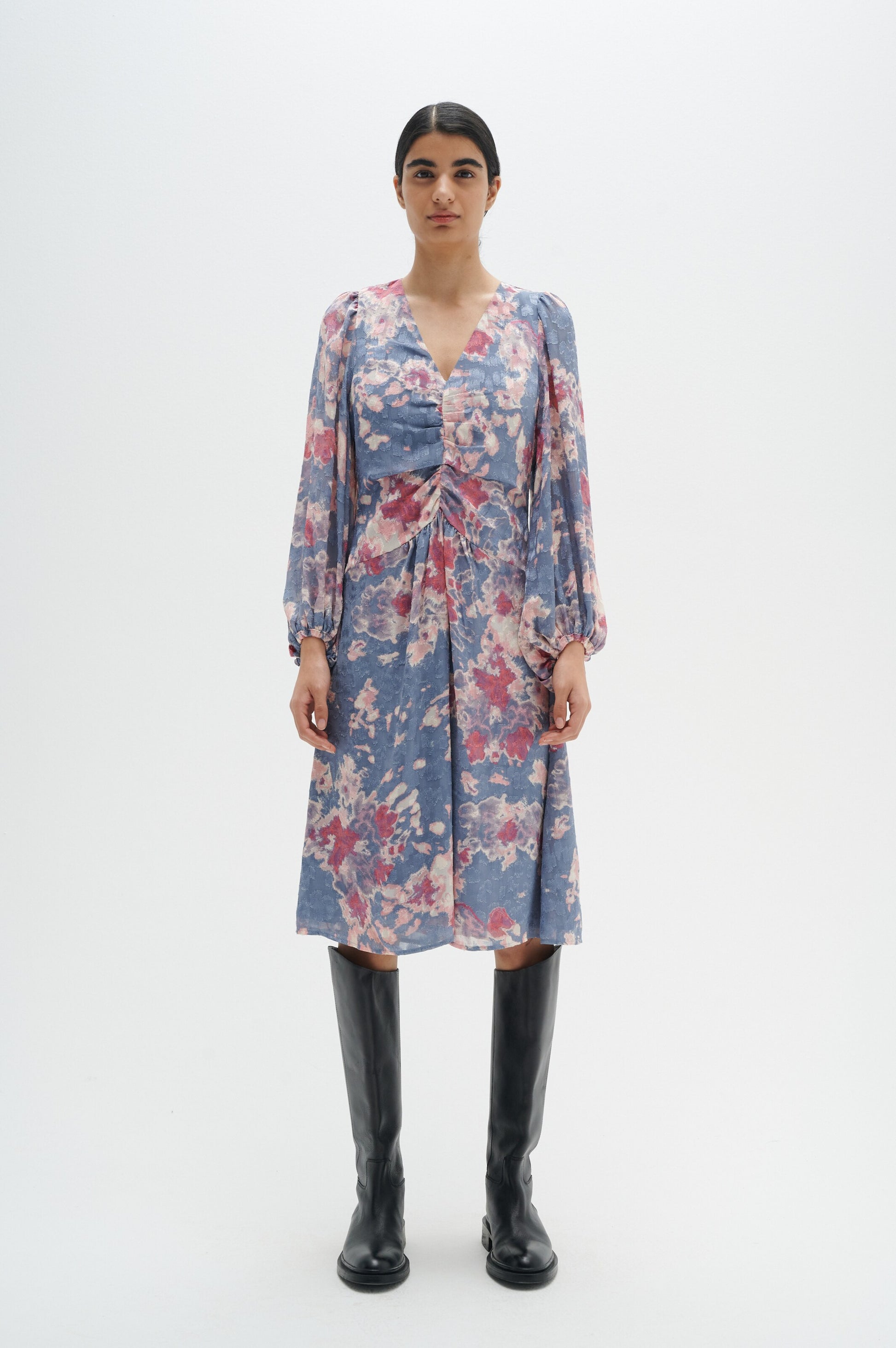 InWear Midi Jurken Jurk Kasira Dames Gemengde Kleuren