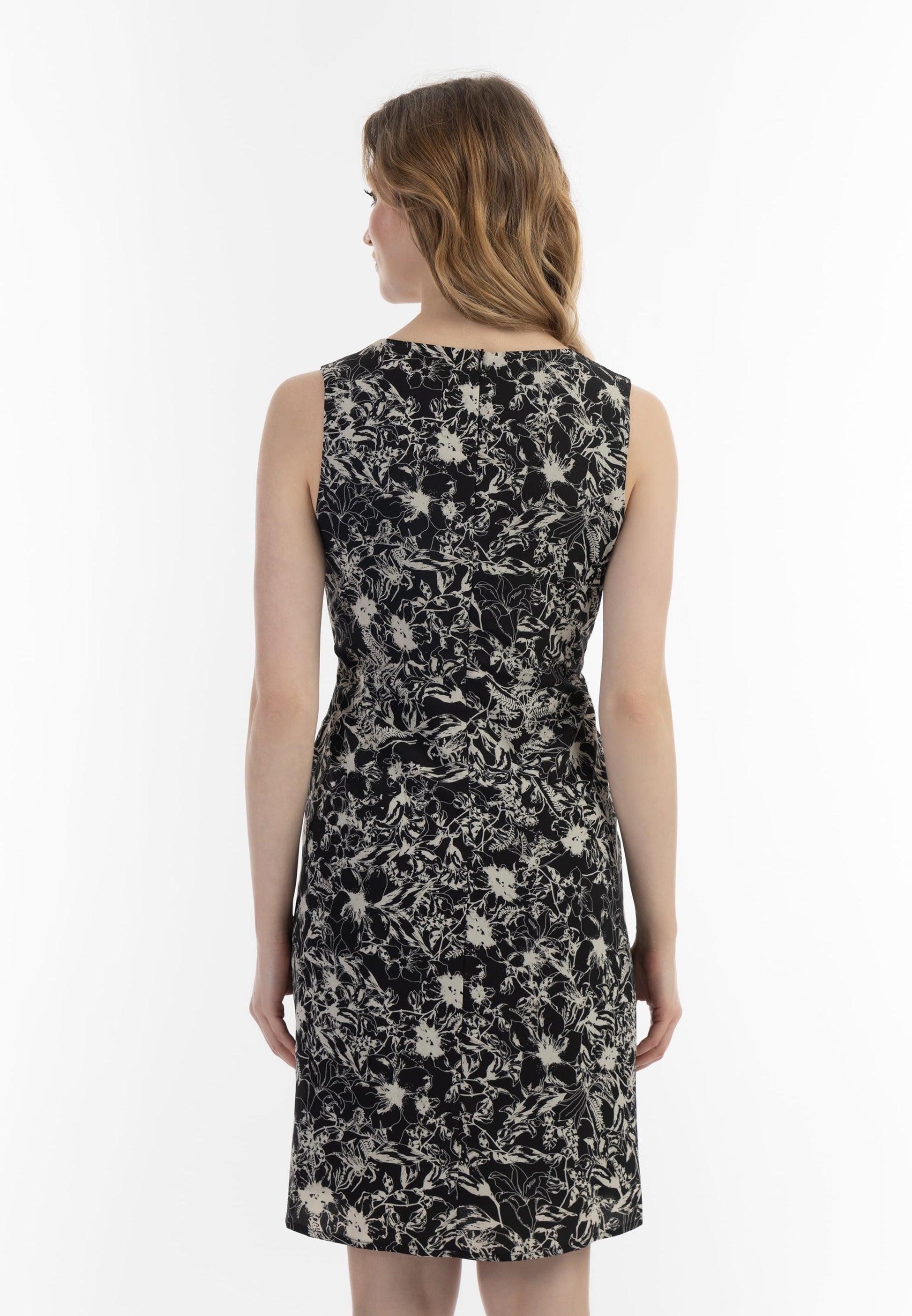 Usha Mini Jurken Jurk Dames Zwart