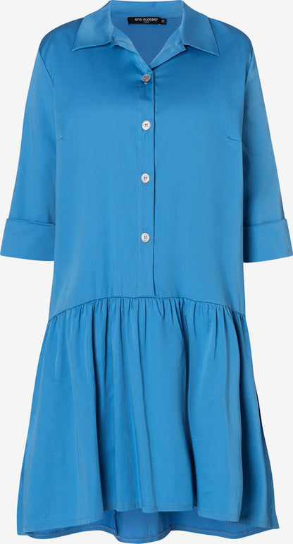 Ana Alcazar Blousejurken Blousejurk Fafyna Dames Blauw