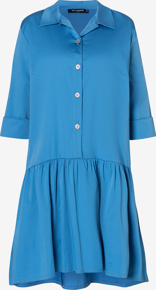 Ana Alcazar Blousejurken Blousejurk Fafyna Dames Blauw