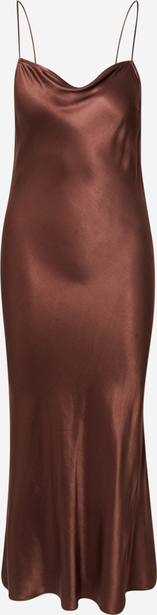  Maxi Jurken Jurk Ela Dames Chocoladebruin