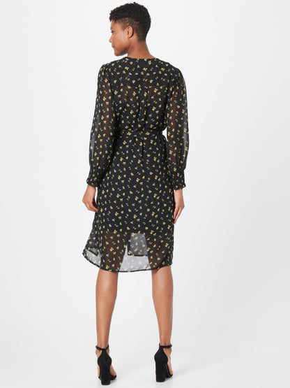 Moves Blousejurken Blousejurk Tansa Dames Zwart