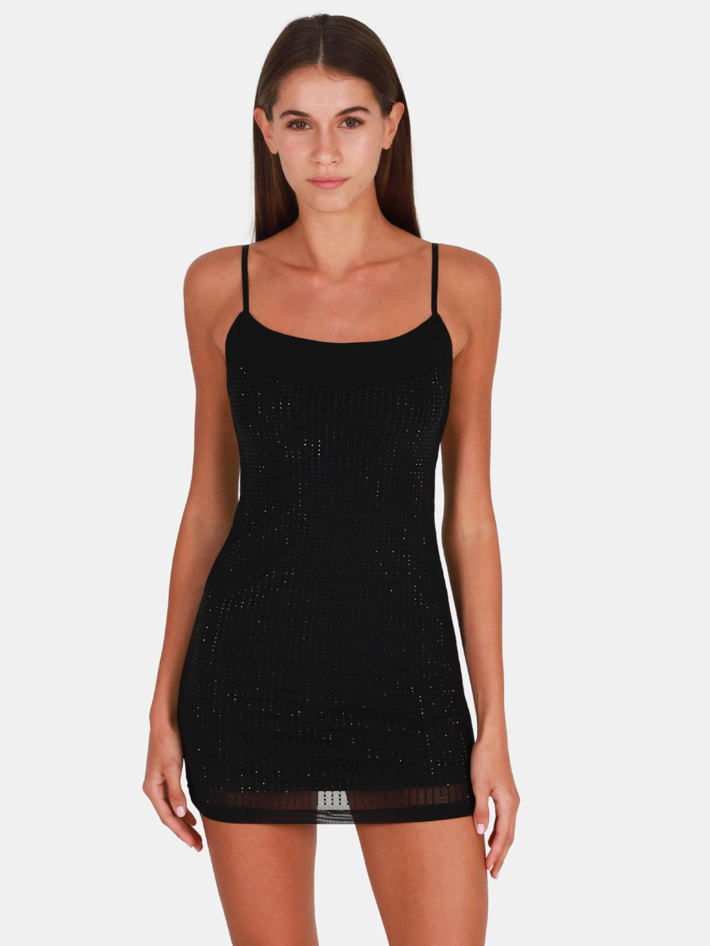 OW Collection Mini Jurken Jurk Glory Dames Zwart