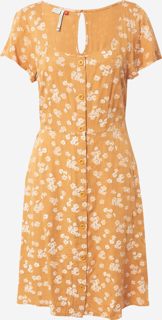 Ragwear Zomerjurken Zomerjurk Anerley Dames Oranje / Lichtoranje