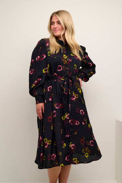  Blousejurken Blousejurk Nanni Dames Zwart