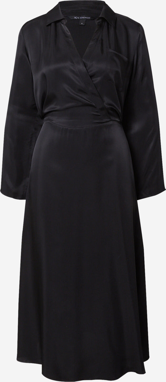 Armani Exchange Midi Jurken Jurk VESTITO Dames Zwart