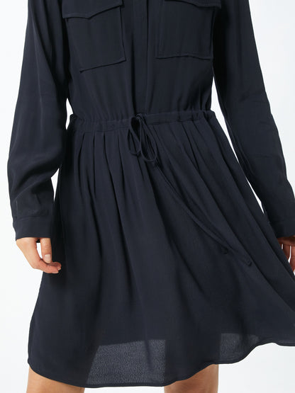 GRACE & MILA Mini Jurken Jurk Dames Nachtblauw