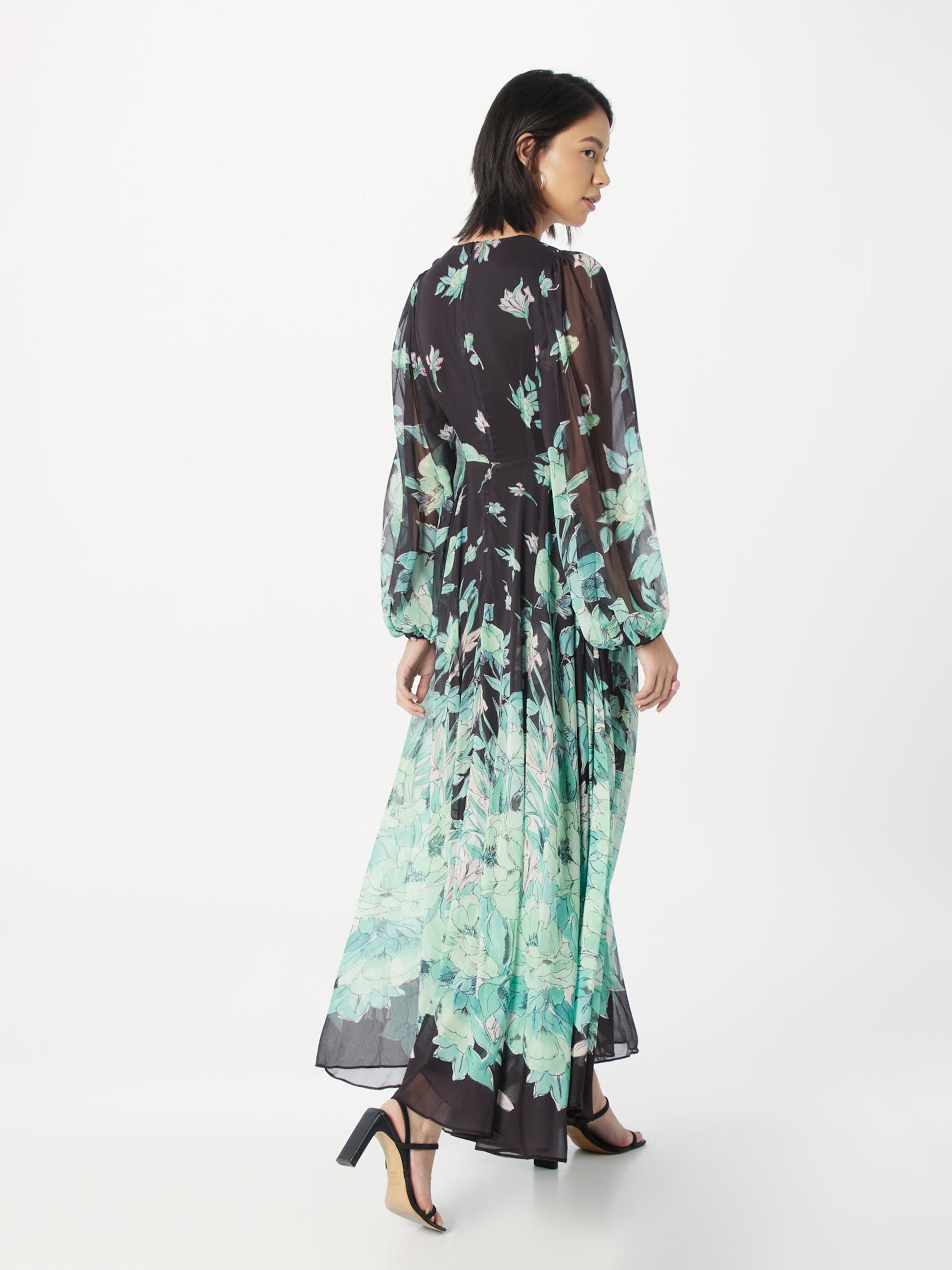 WAREHOUSE Maxi Jurken Jurk Dames Zwart