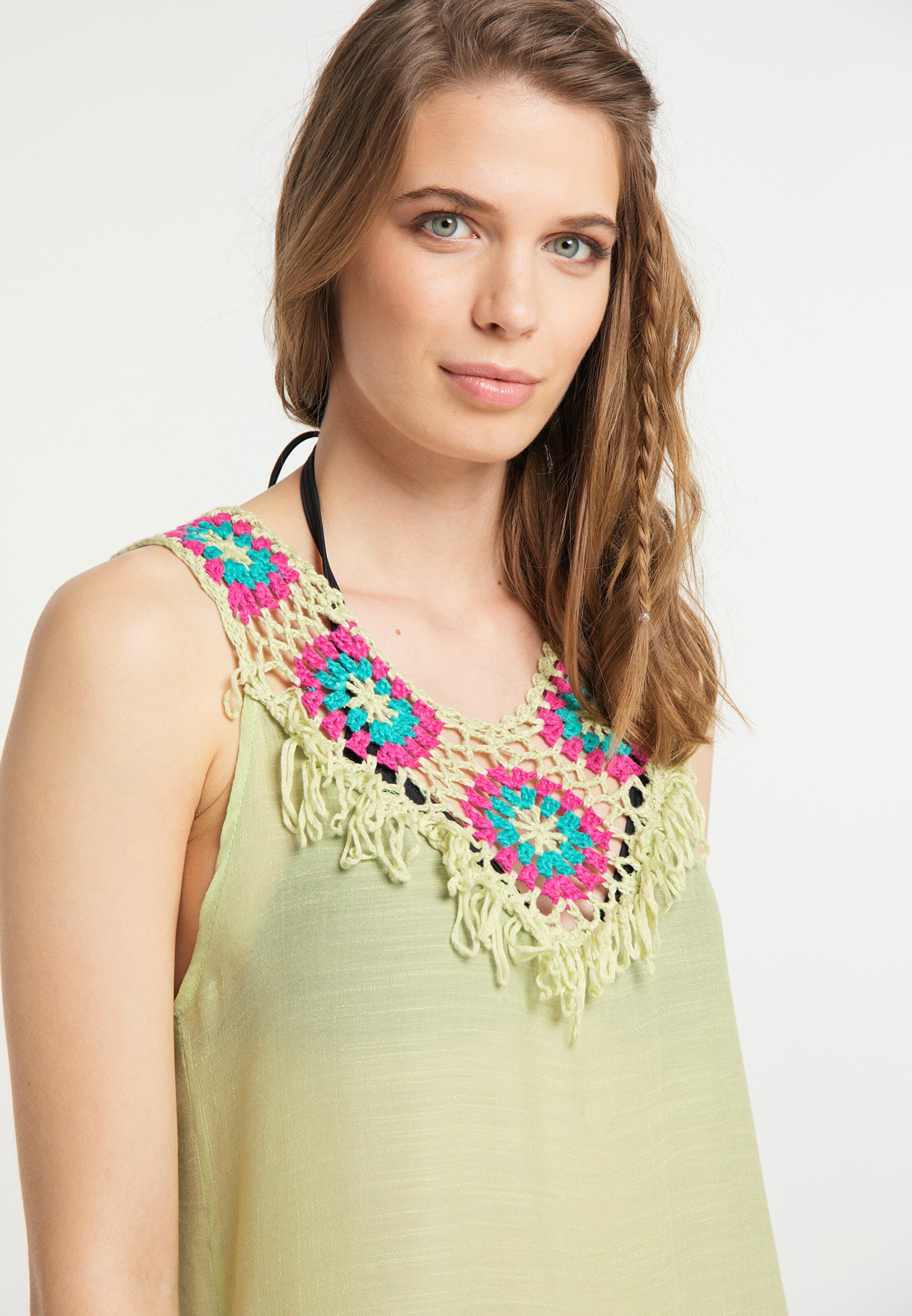  Zomerjurken Zomerjurk Dames Riet / Jade Groen