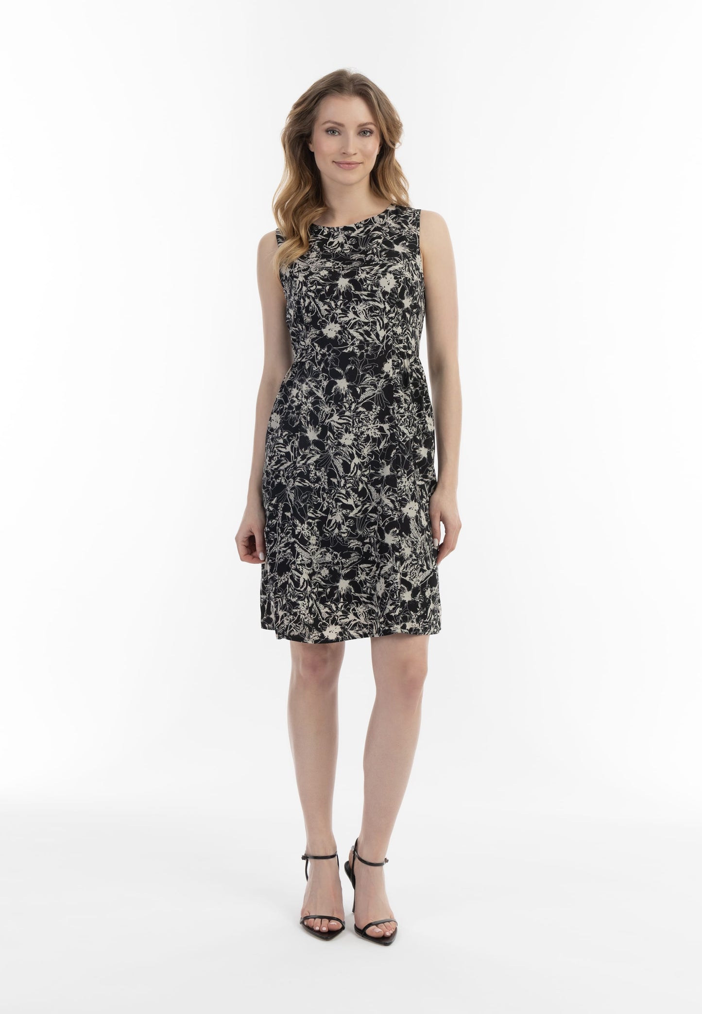 Usha Mini Jurken Jurk Dames Zwart