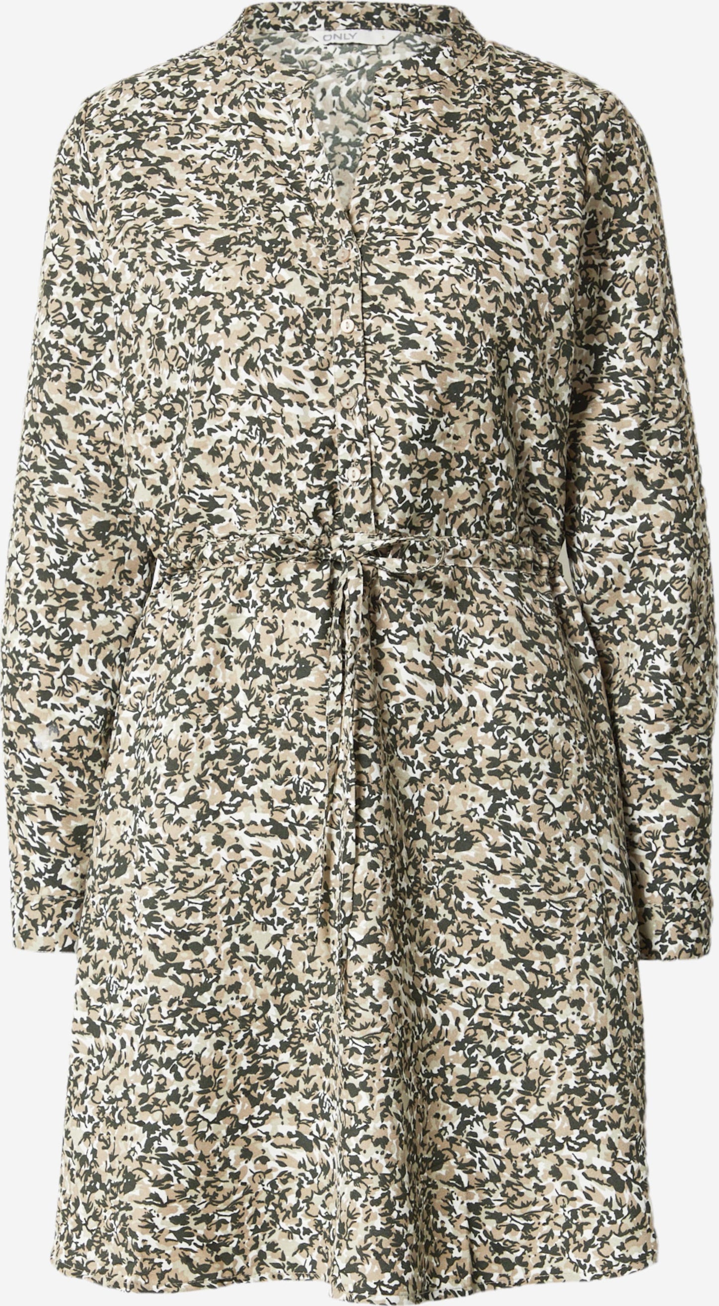 ONLY Blousejurken Blousejurk CORY Dames Kaki / Donkergroen