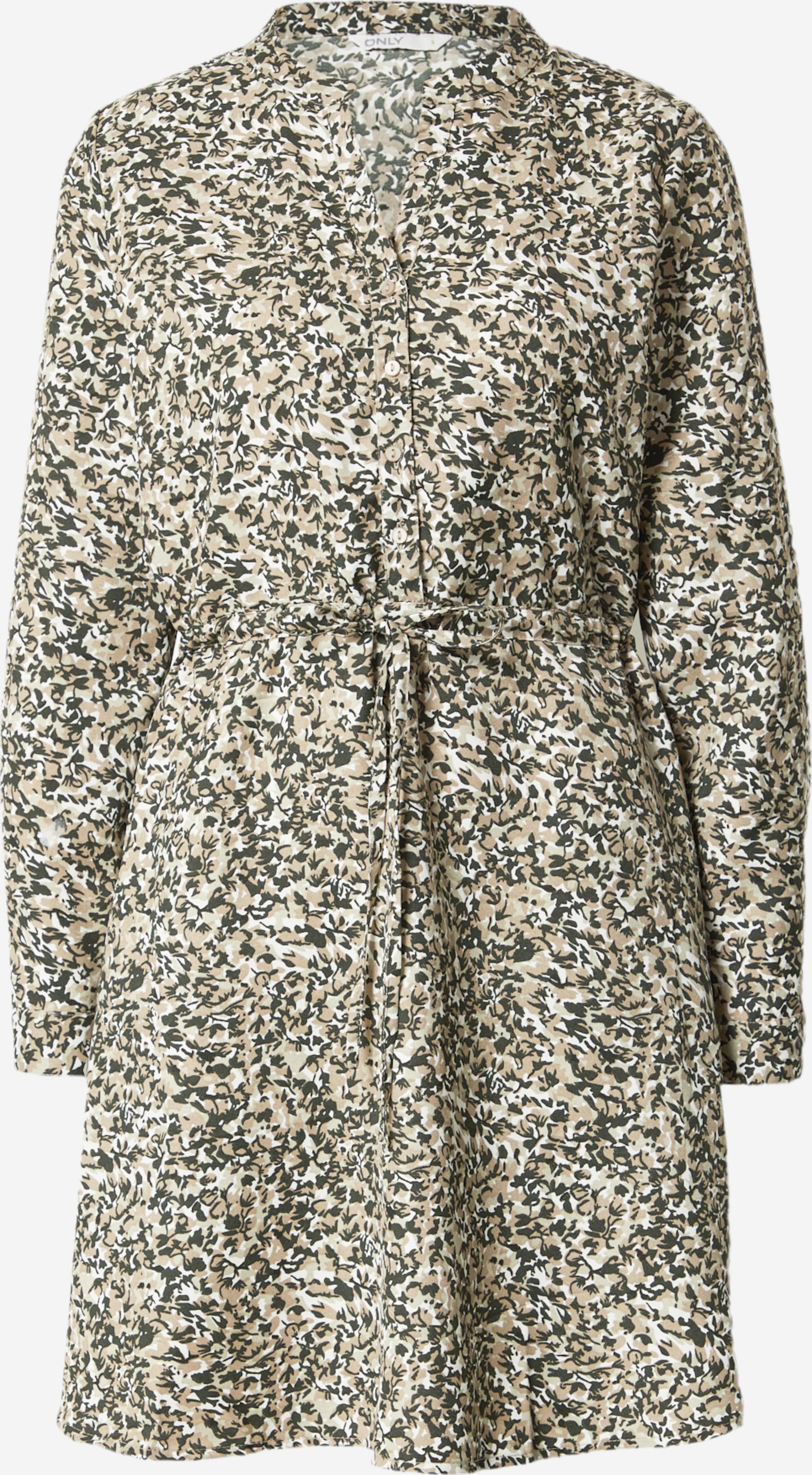 ONLY Blousejurken Blousejurk CORY Dames Kaki / Donkergroen
