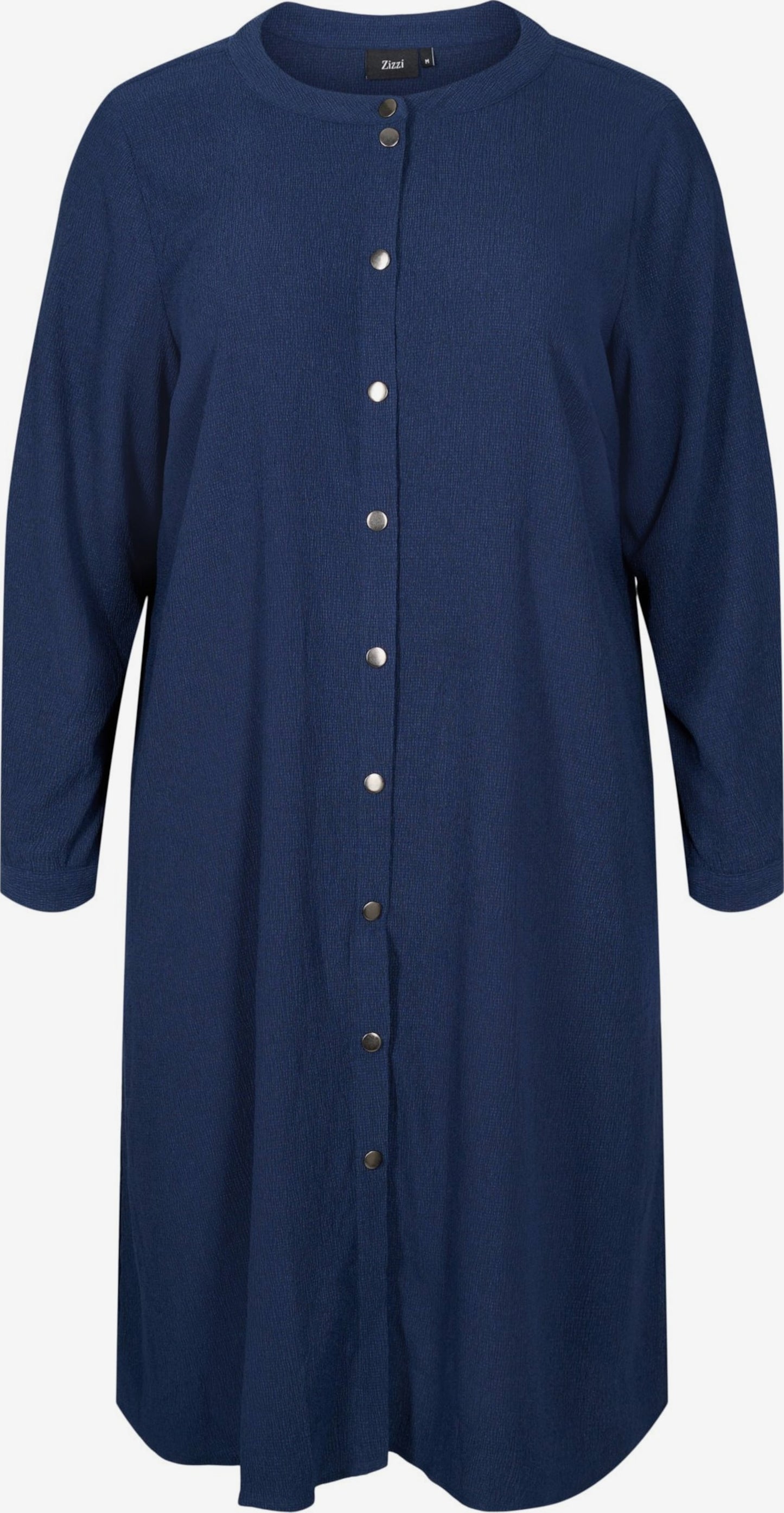 Zizzi Blousejurken Blousejurk Dames Marine
