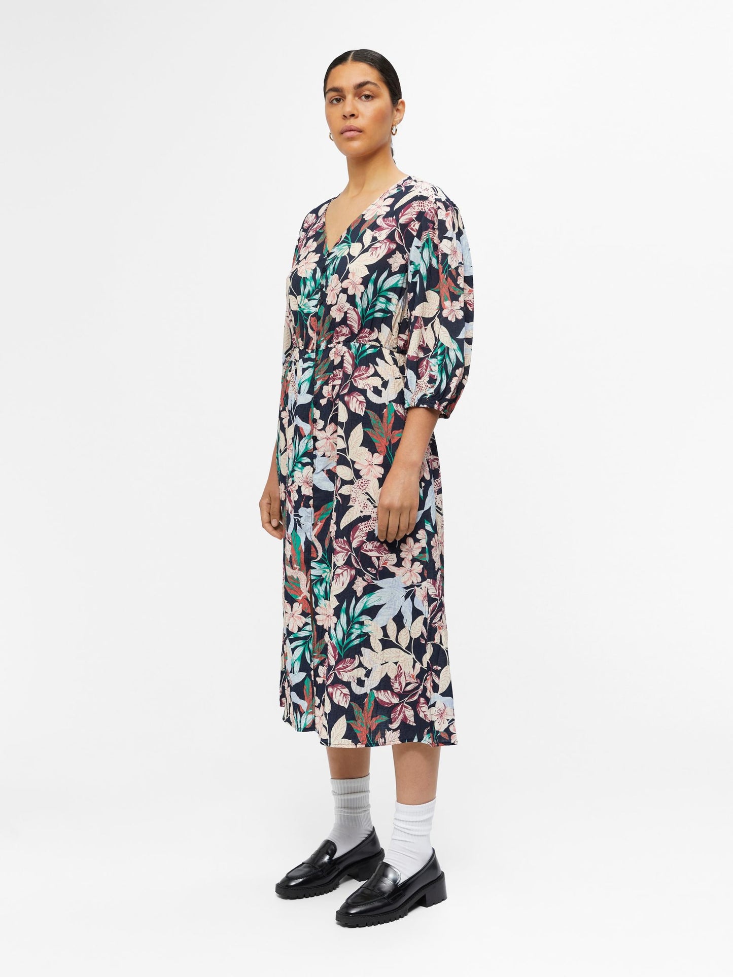Object Blousejurken Blousejurk PARIS Dames Gemengde Kleuren