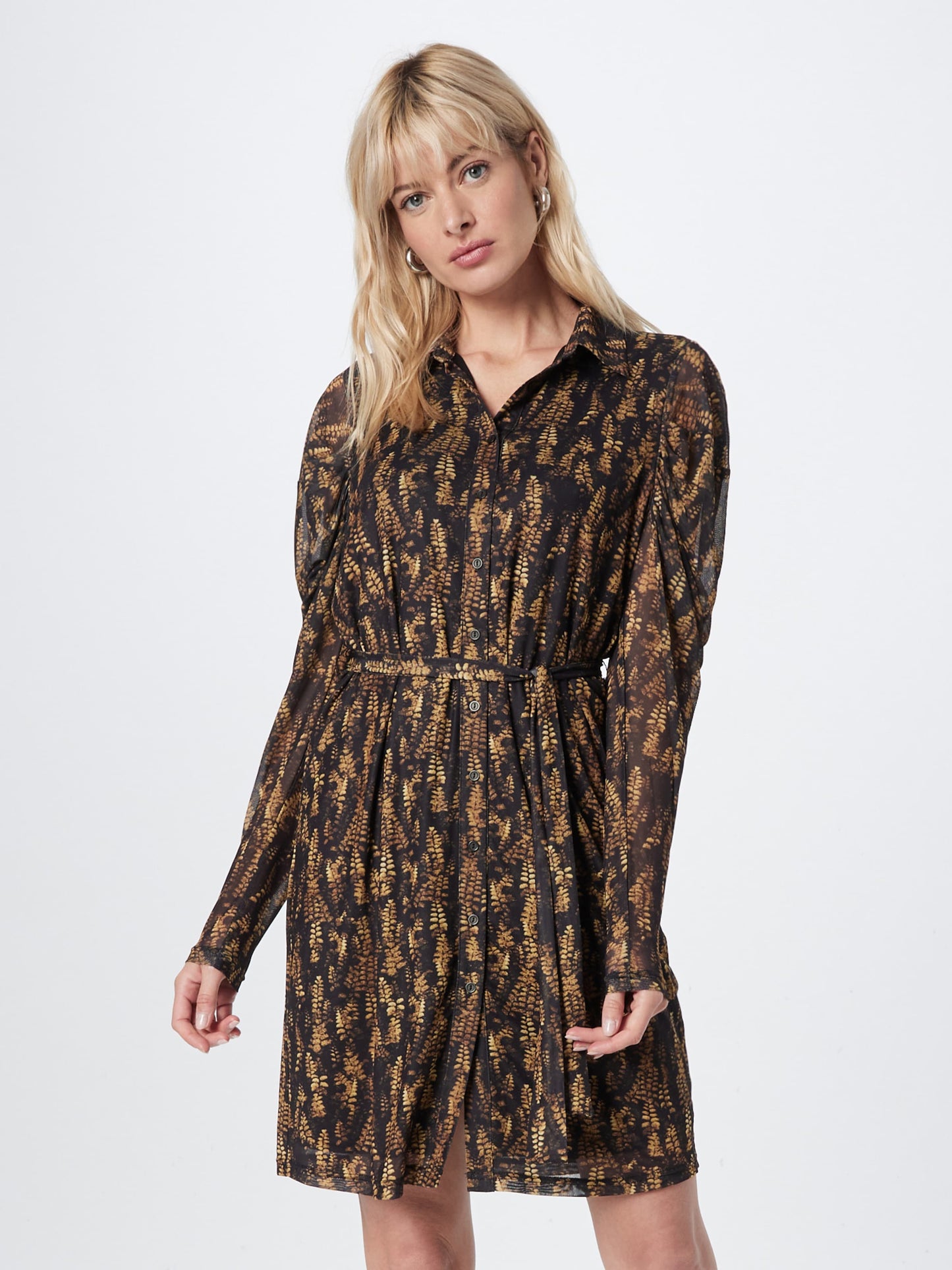  Blousejurken Blousejurk Shiloh Dames Zwart