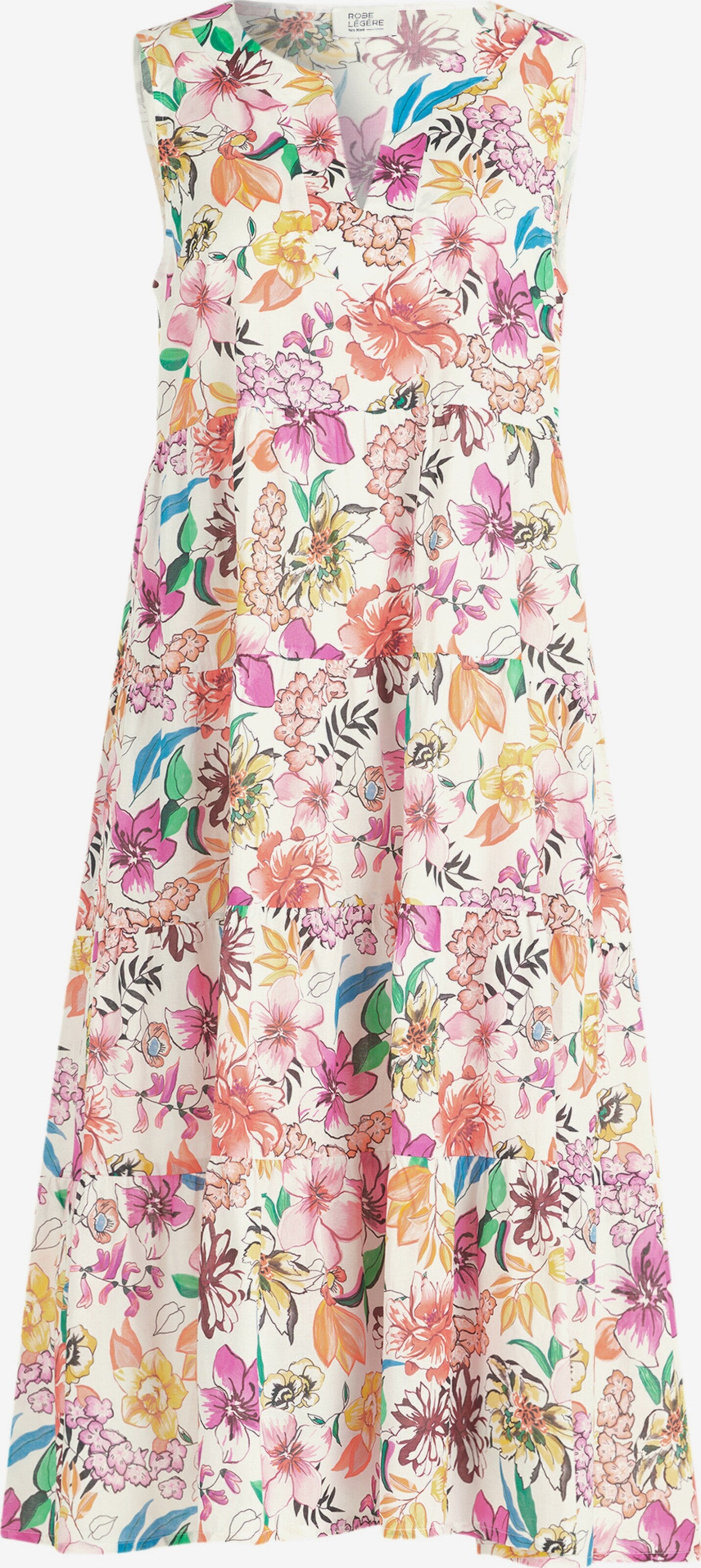 Vera Mont Maxi Jurken Zomerjurk Dames Gemengde Kleuren