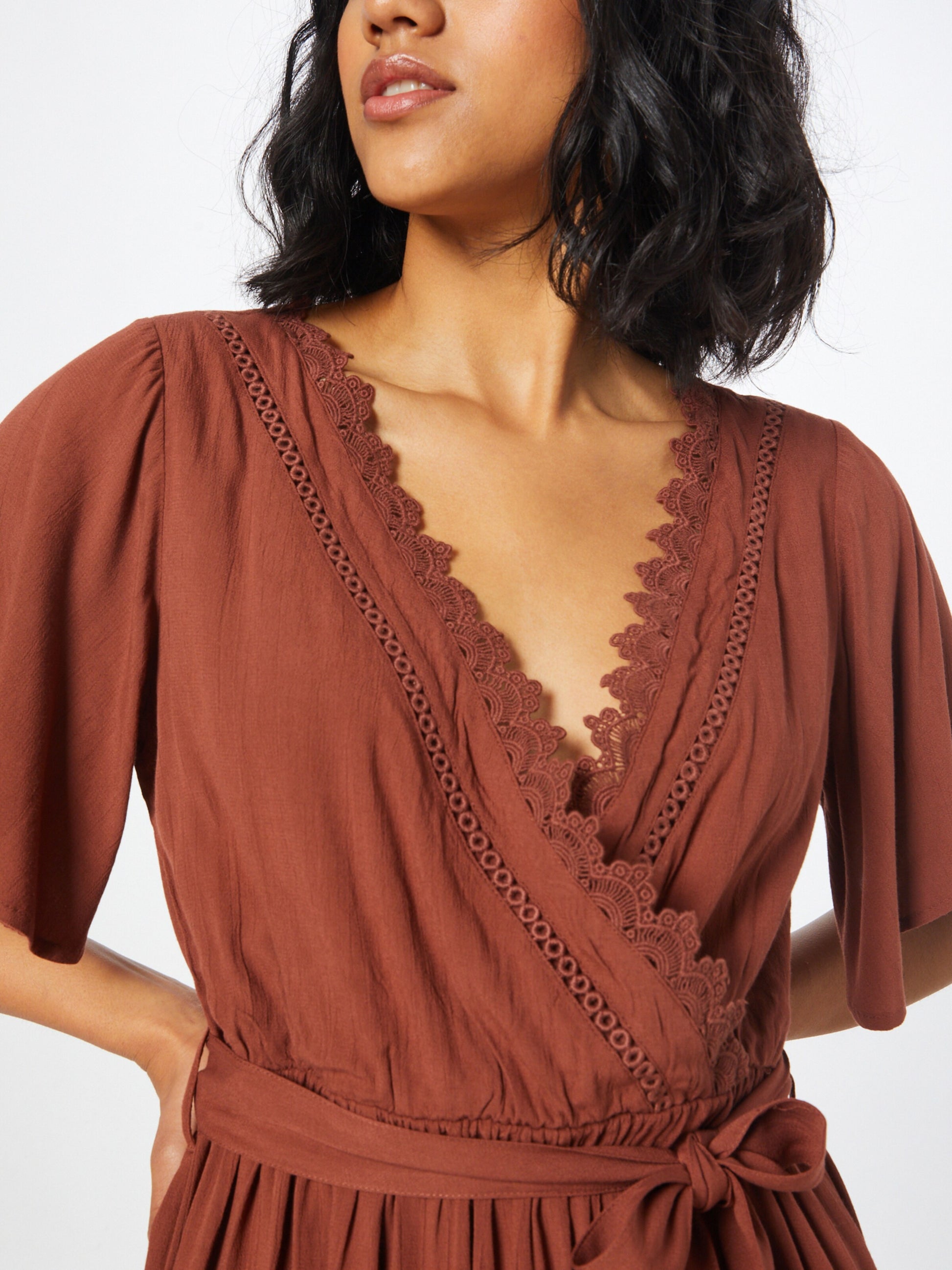 About You Zomerjurken Zomerjurk Lewe Dames Roestrood