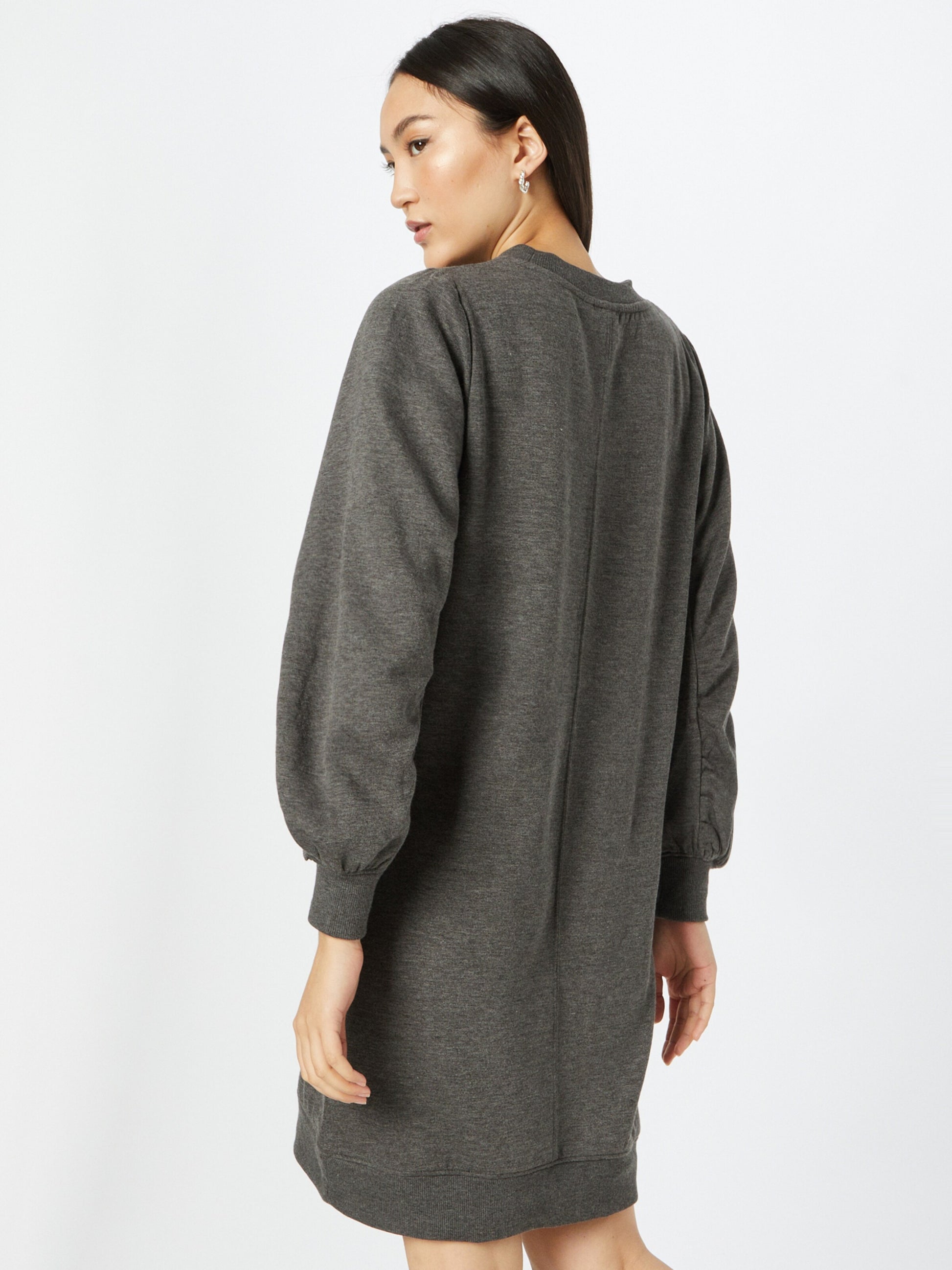 ICHI Mini Jurken Jurk Dames Donkergrijs