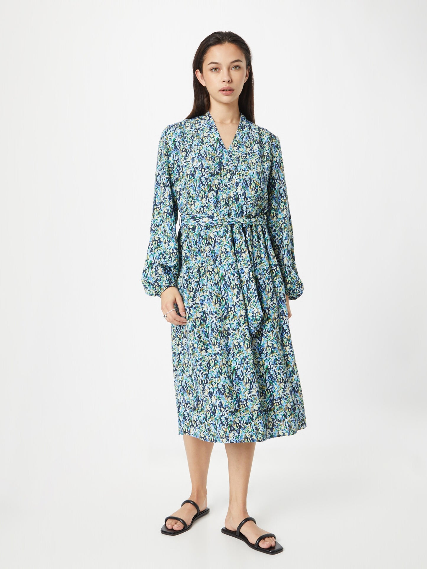 Gerry Weber Midi Jurken Jurk Dames Blauw / Marine