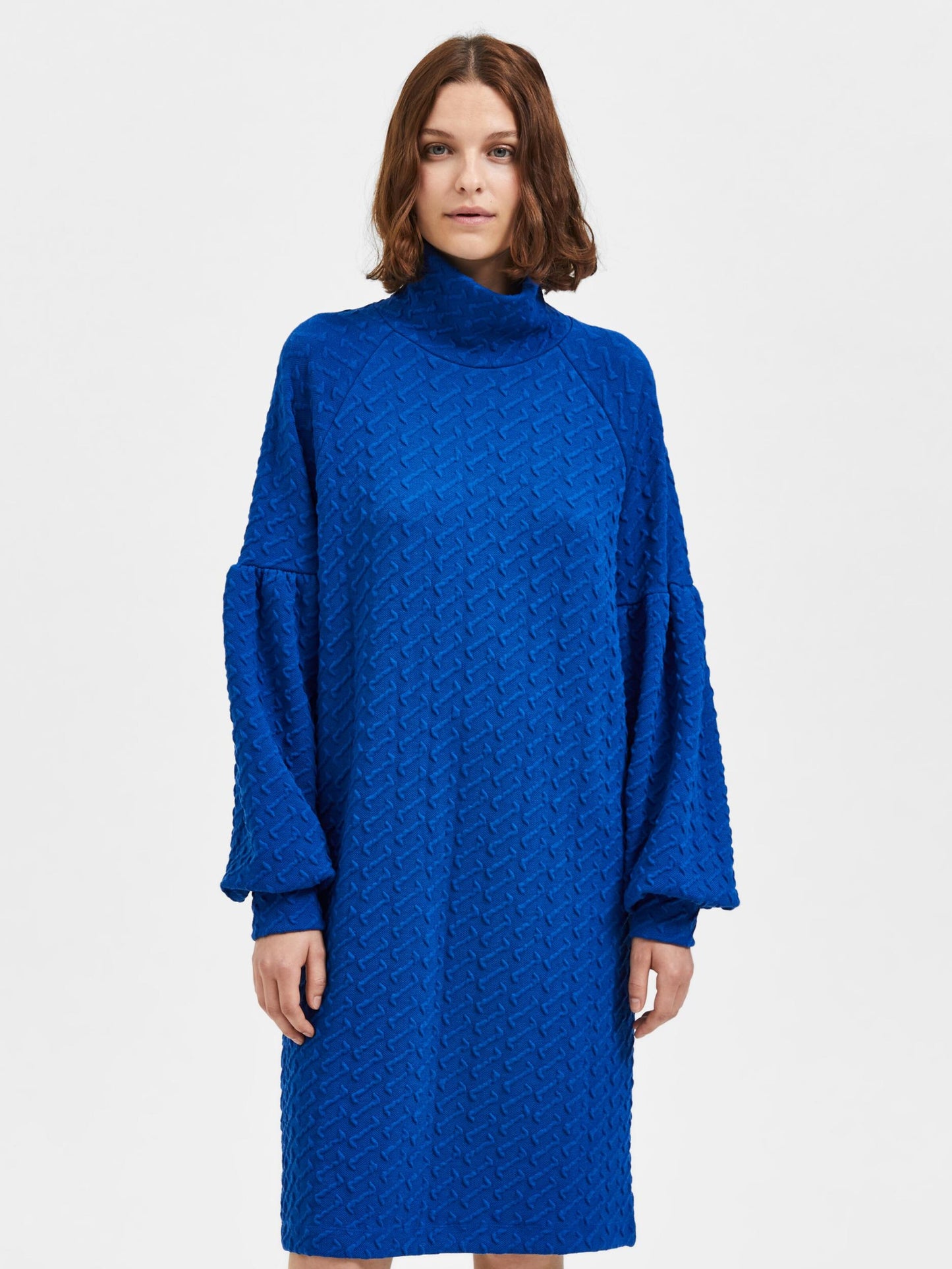 Selected Femme Mini Jurken Jurk Rose Dames Royal Blue/koningsblauw