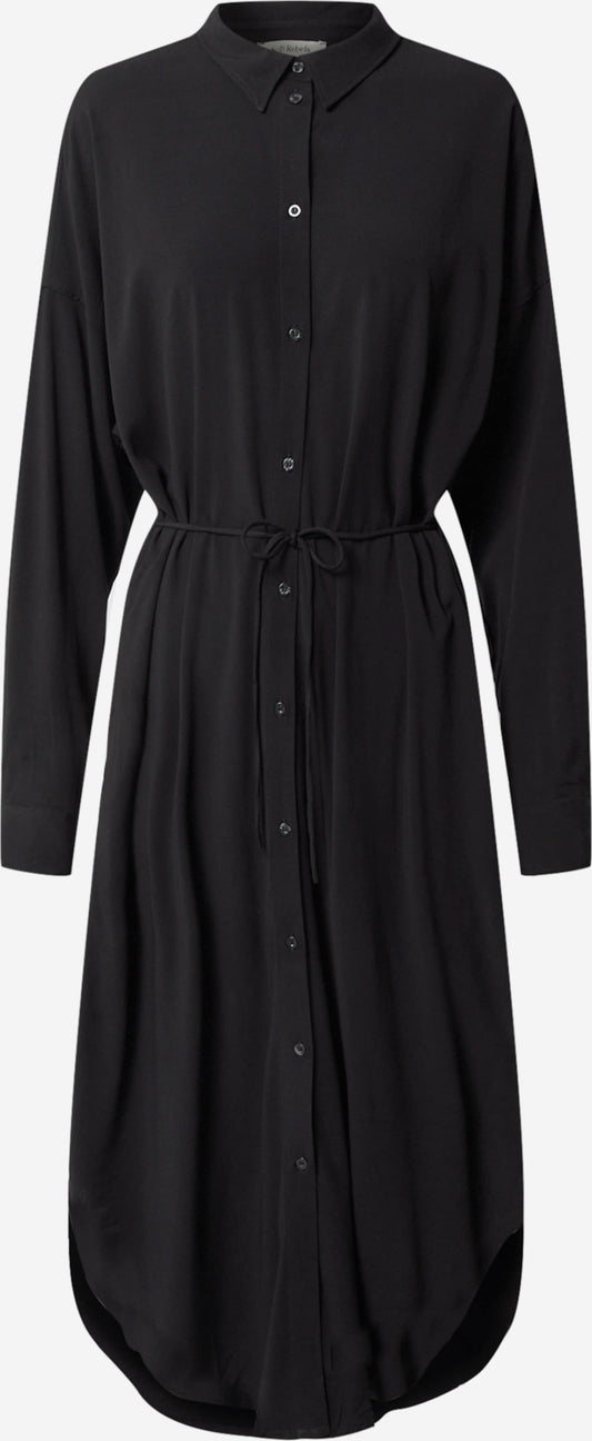 Soft Rebels Blousejurken Blousejurk Freedom Dames Zwart