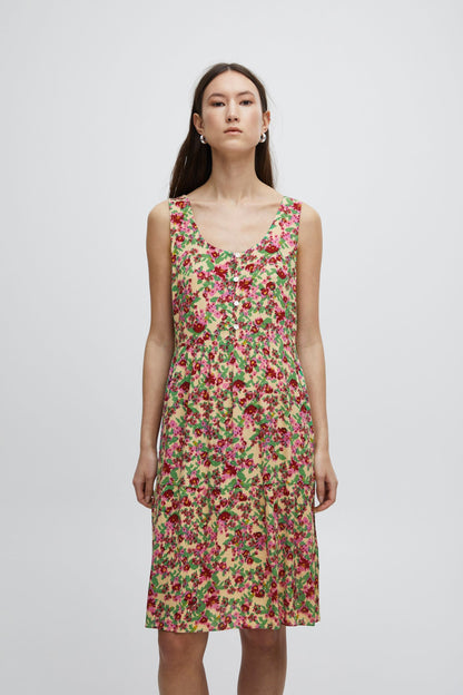 ICHI Blousejurken Blousejurk Ihmarrakech Dames Gemengde Kleuren