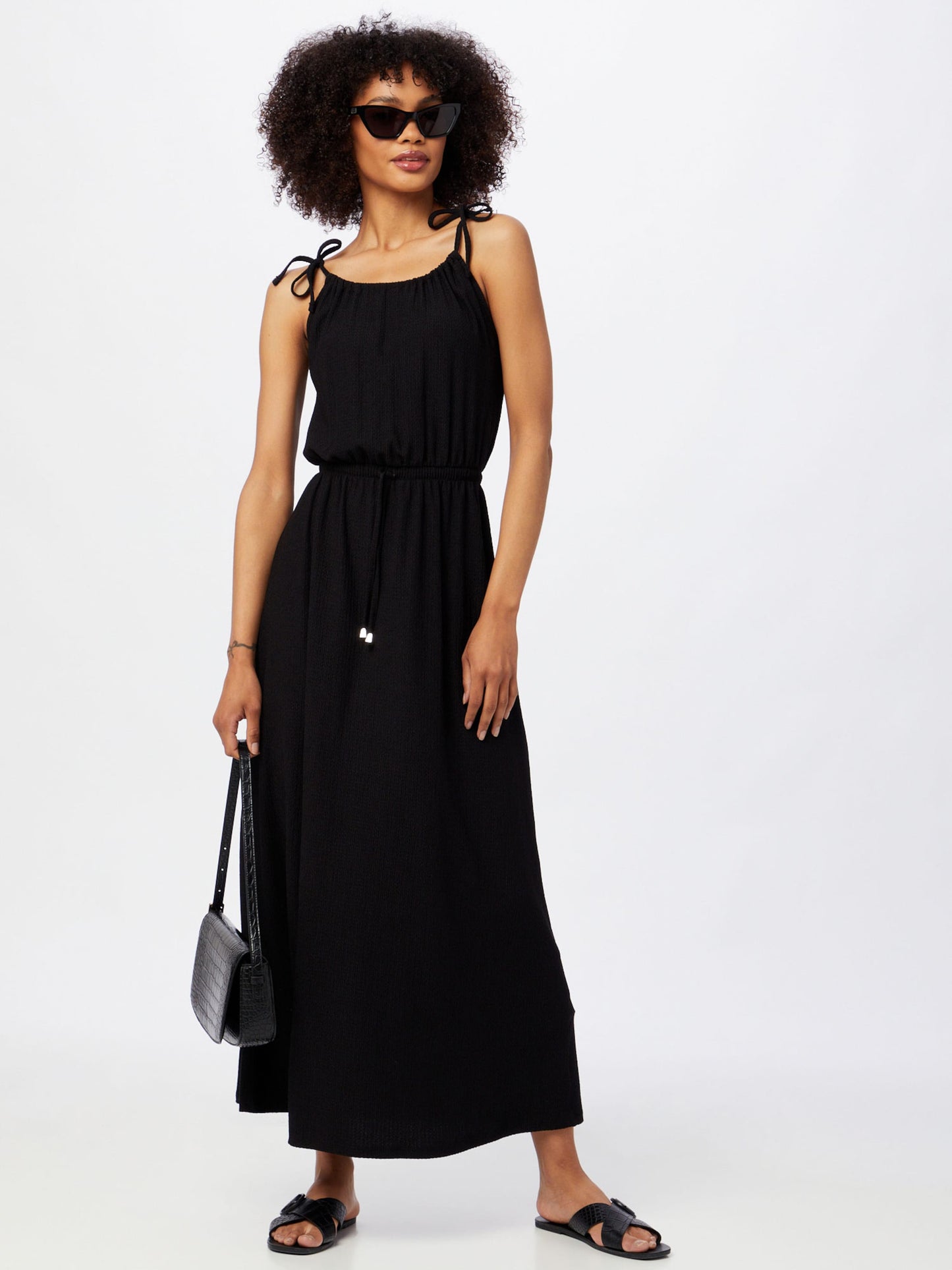 About You Maxi Jurken Jurk Nathalie Dames Zwart