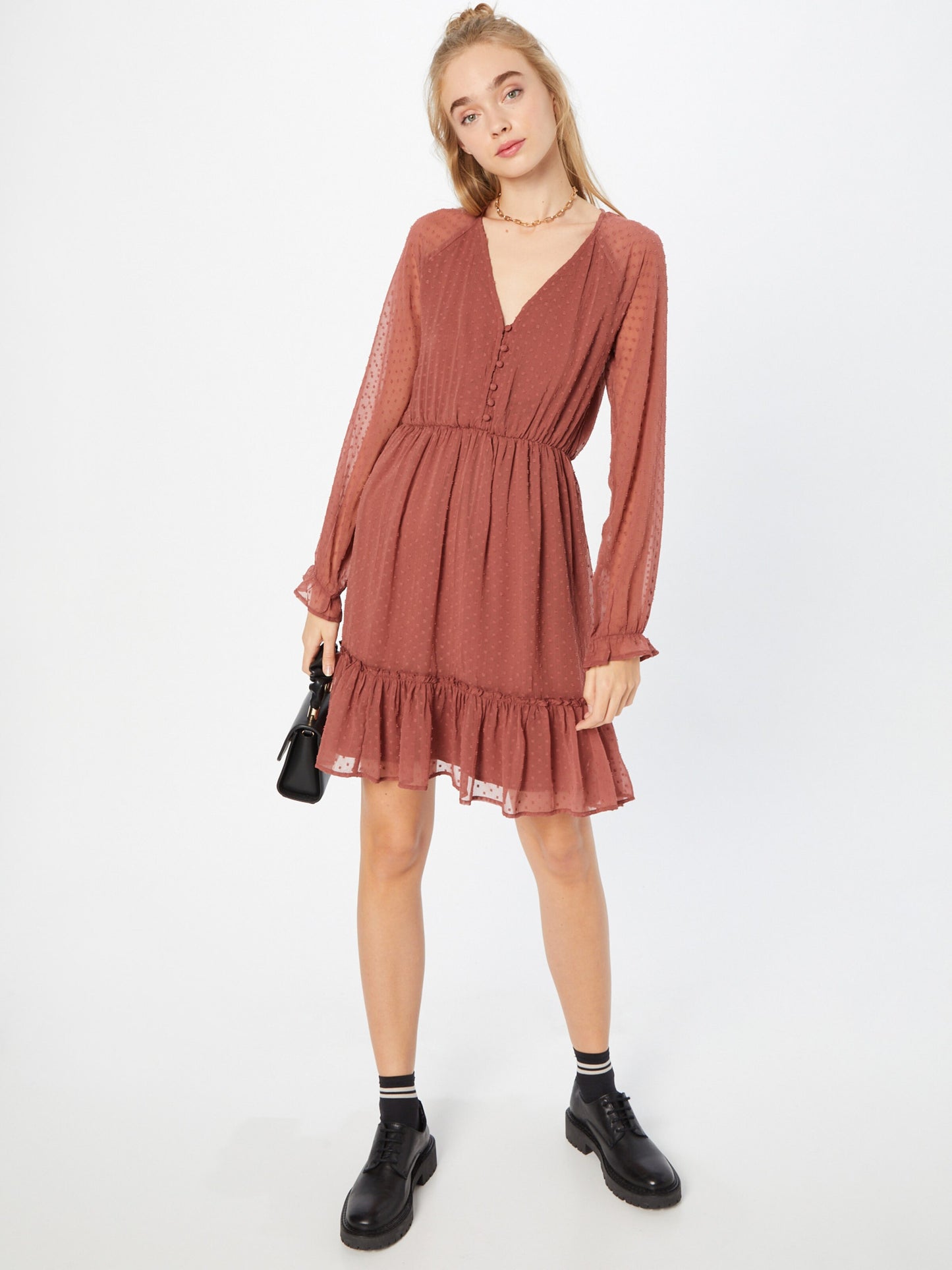 About You Mini Jurken Jurk Tia Dames Roestrood