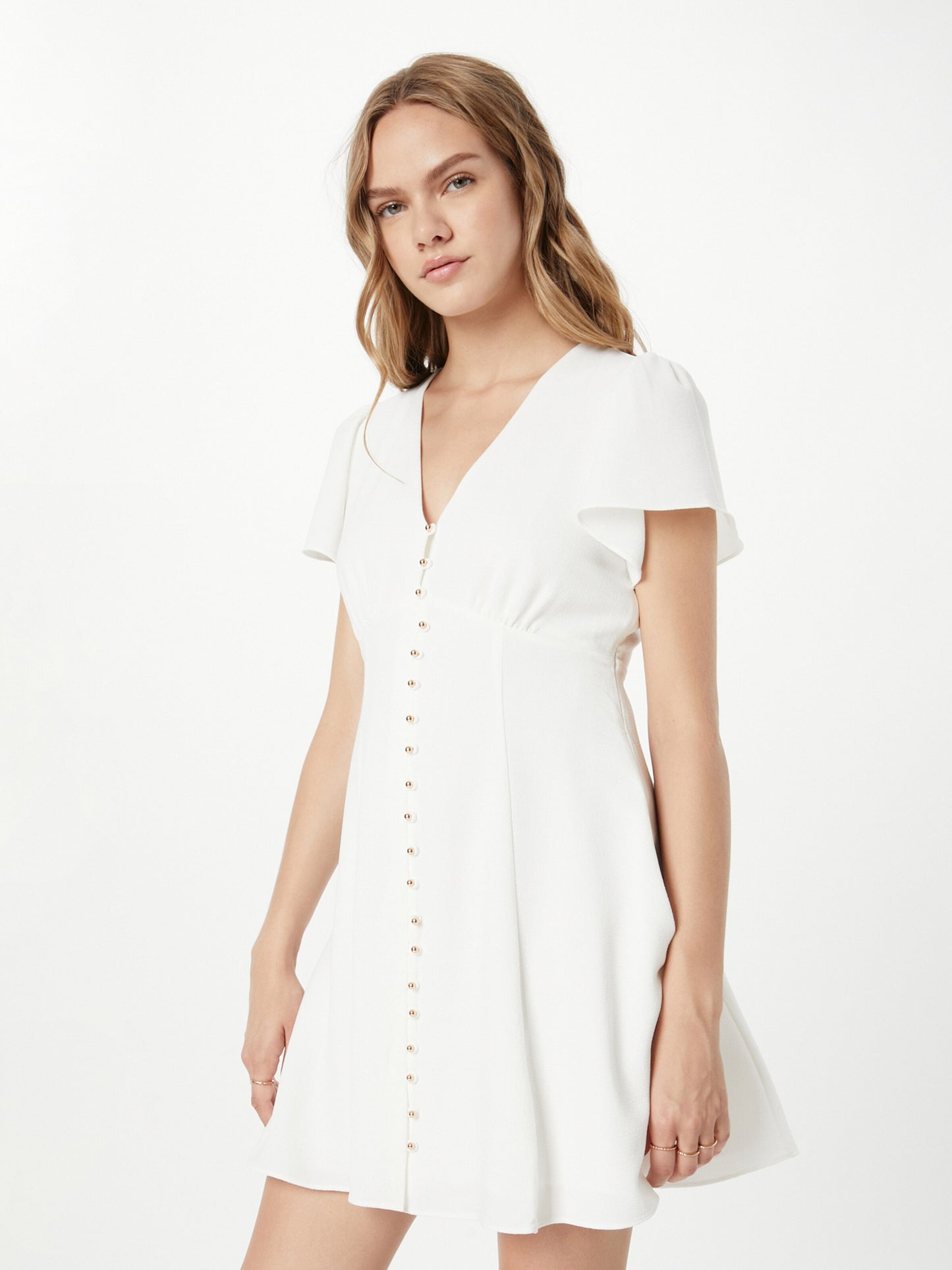 Forever New Zomerjurken Zomerjurk Elodie Dames Crème