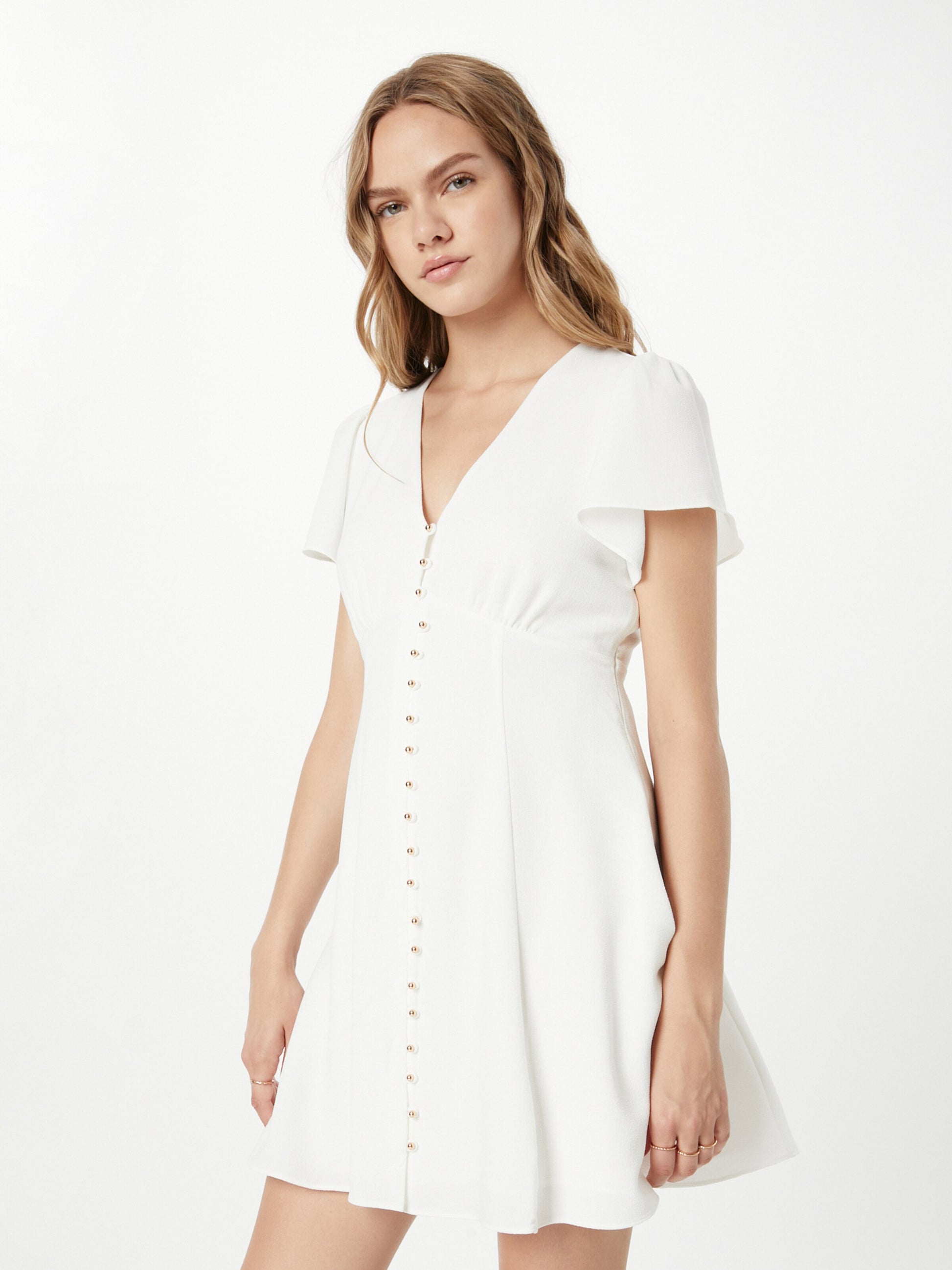 Forever New Zomerjurken Zomerjurk Elodie Dames Crème