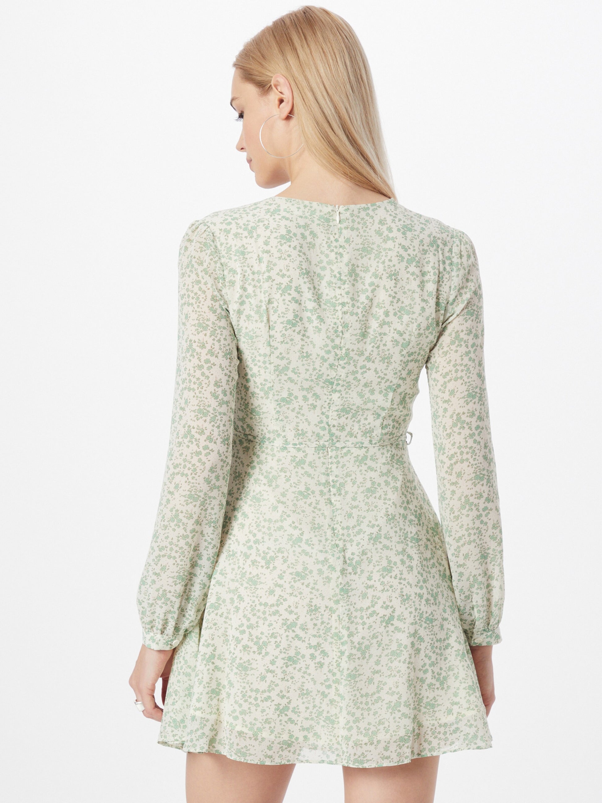 Glamorous Zomerjurken Zomerjurk Dames Kaki / Pastelgroen
