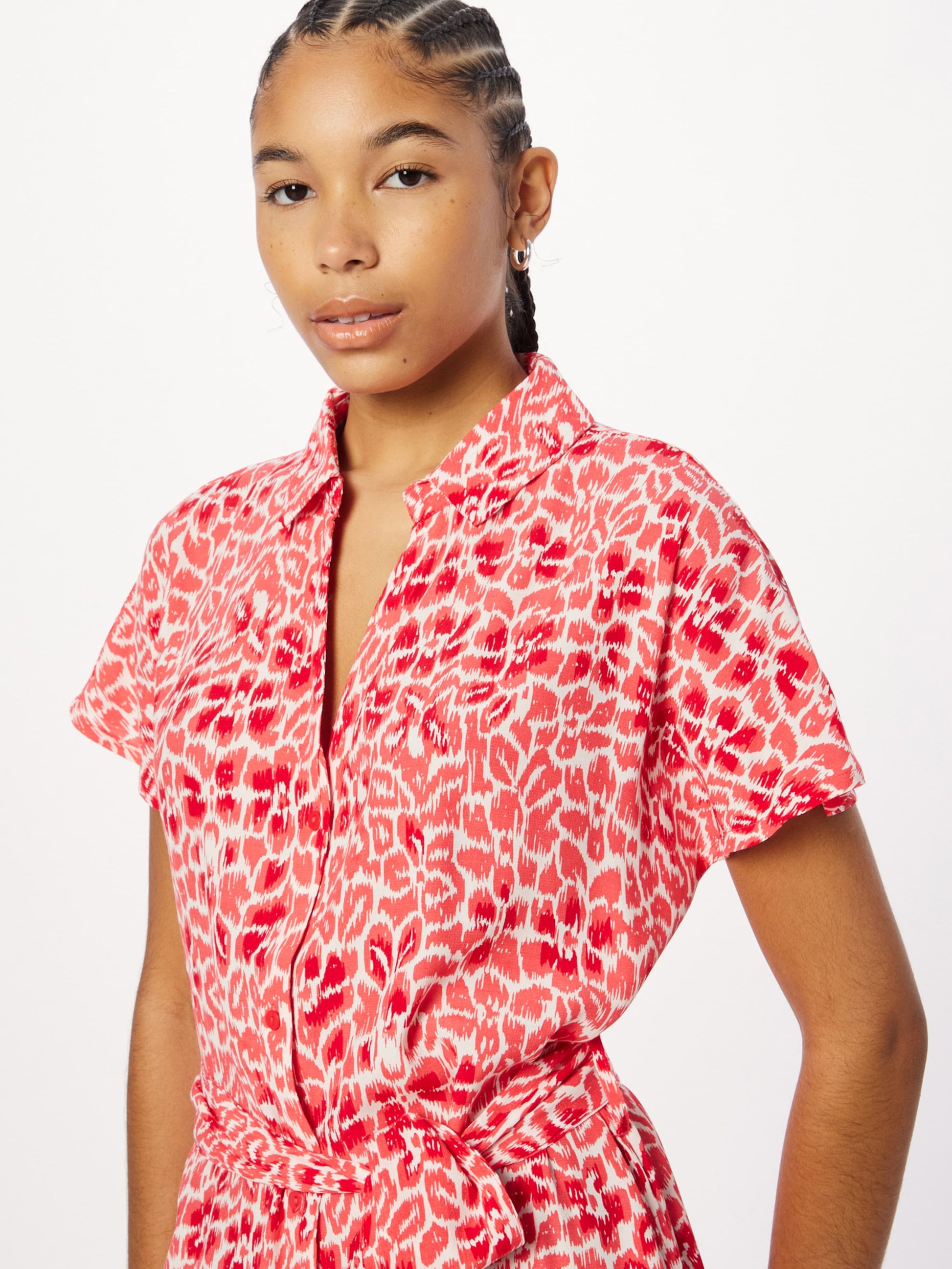 Saint Tropez Blousejurken Blousejurk Blanca Dames Pink
