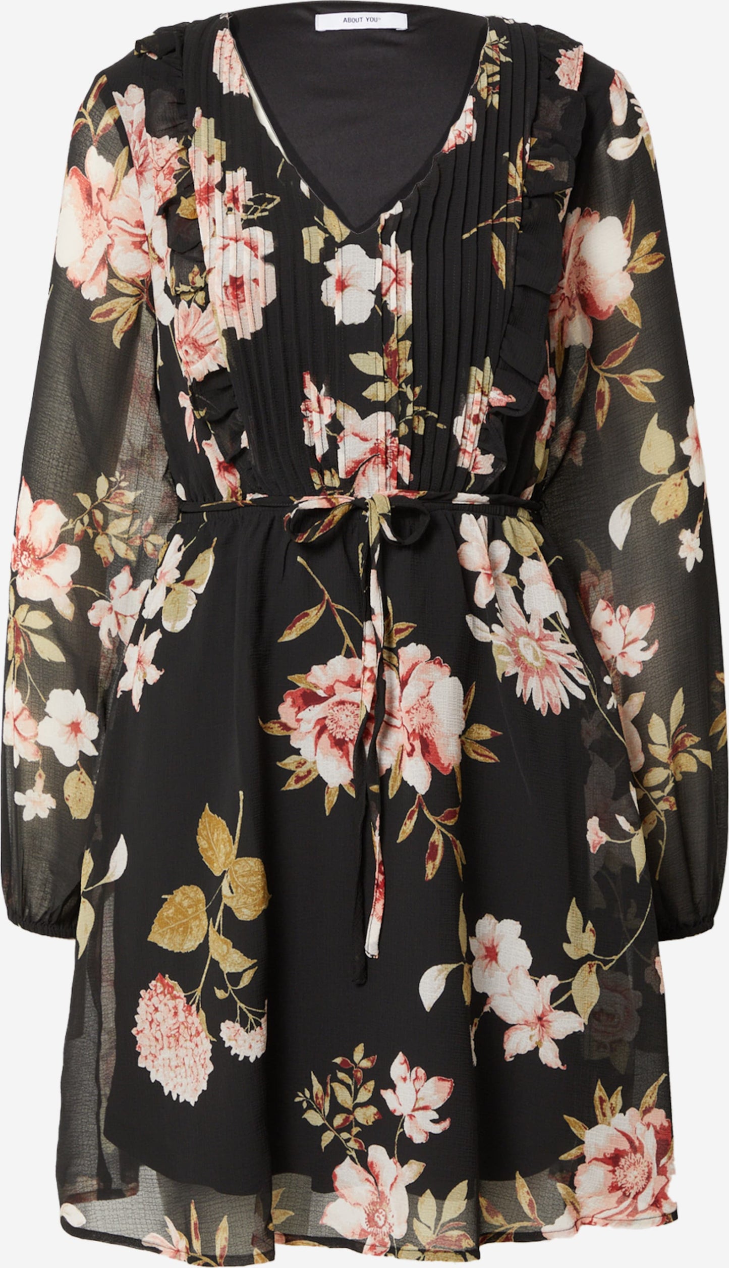 About You Mini Jurken Jurk Sally Dames Zwart
