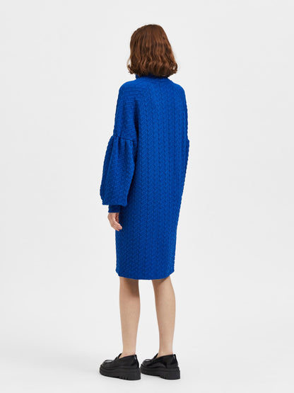 Selected Femme Mini Jurken Jurk Rose Dames Royal Blue/koningsblauw