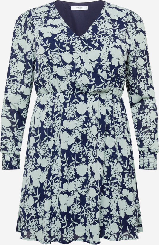  Mini Jurken Jurk Luzia Dames Donkerblauw / Gemengde Kleuren