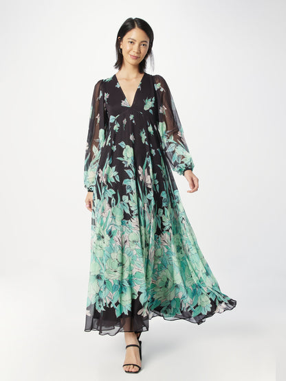 WAREHOUSE Maxi Jurken Jurk Dames Zwart
