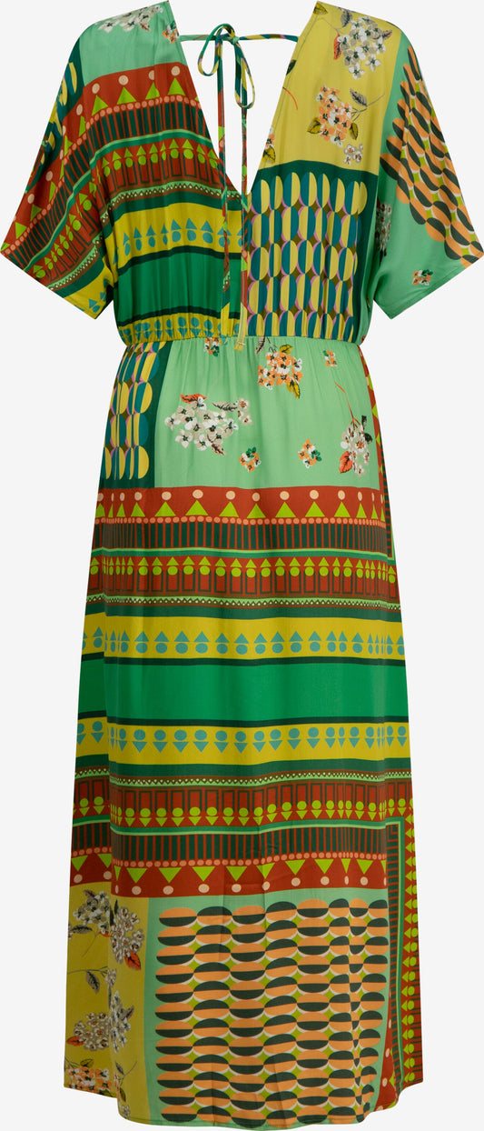 October Maxi Jurken Jurk Dames Groen
