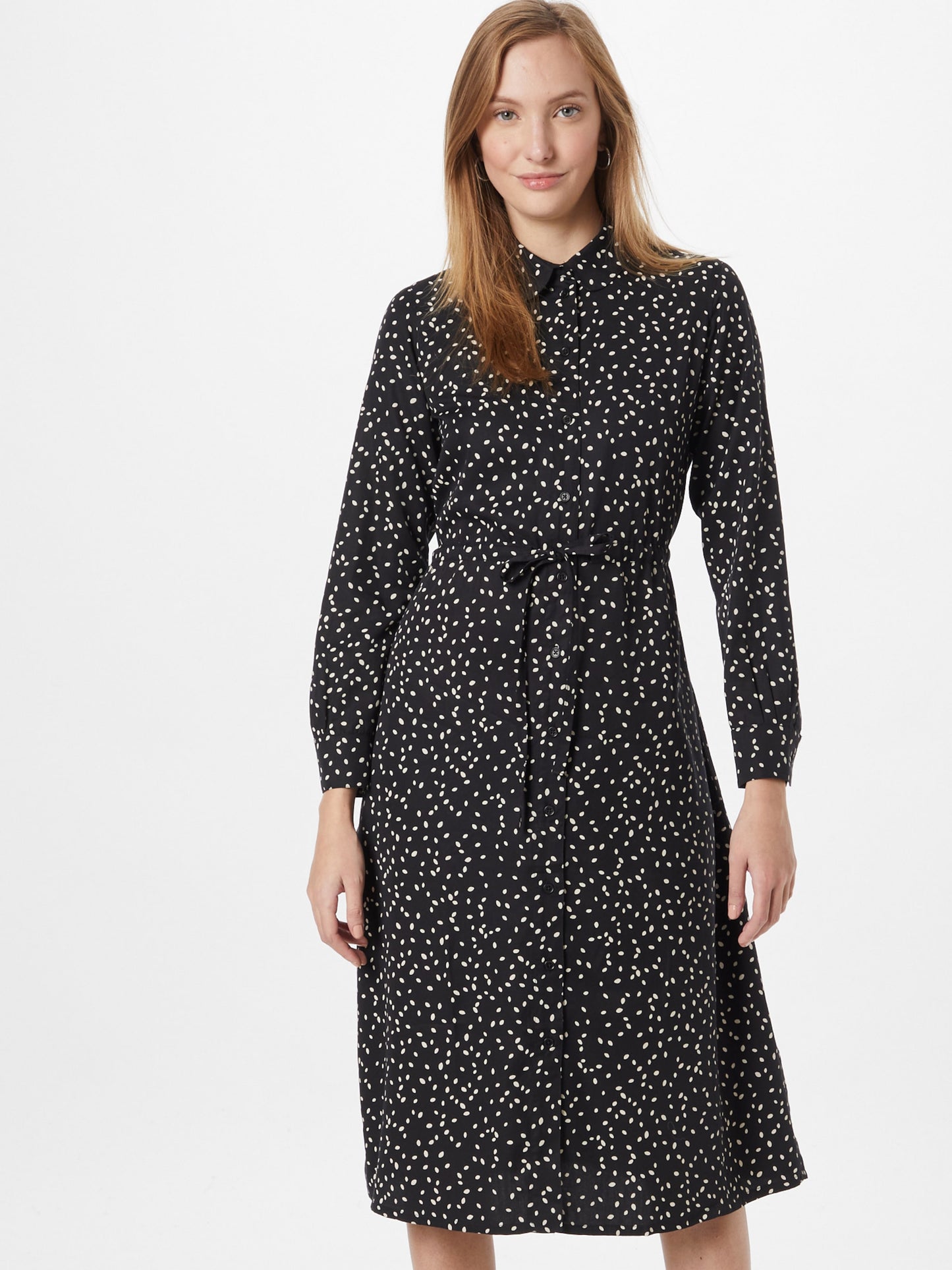  Blousejurken Blousejurk Audrey Dames Zwart