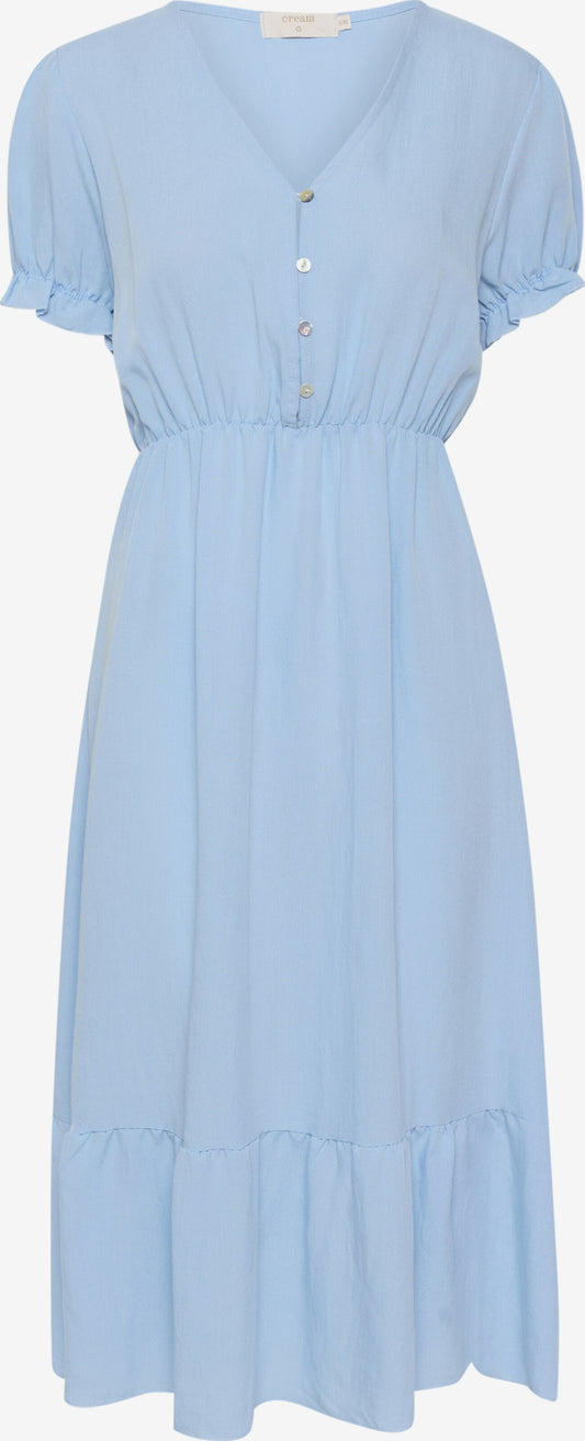 Cream Maxi Jurken Jurk Lina Dames Hemelsblauw